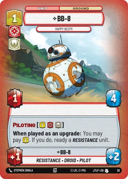 BB-8 - Happy Beeps (Foil), Jump to Lightspeed: Weekly Play Promos 30