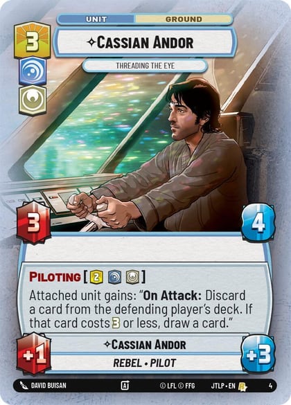 Cassian Andor - Threading the Eye, Jump to Lightspeed: Weekly Play Promos 4