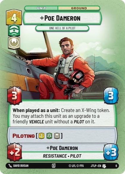 Poe Dameron - One Hell of a Pilot, Jump to Lightspeed: Weekly Play Promos 6