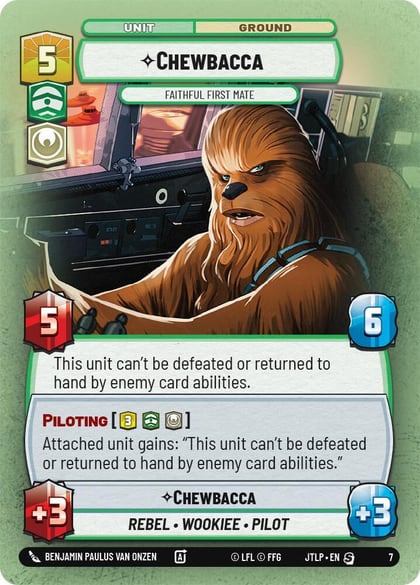 Chewbacca - Faithful First Mate, Jump to Lightspeed: Weekly Play Promos 7