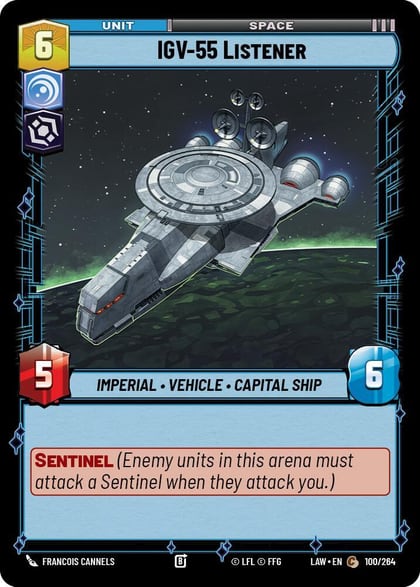 IGV-55 Listener, A Lawless Time 100/264