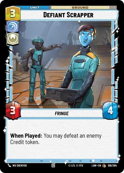 Defiant Scrapper, A Lawless Time 106/264
