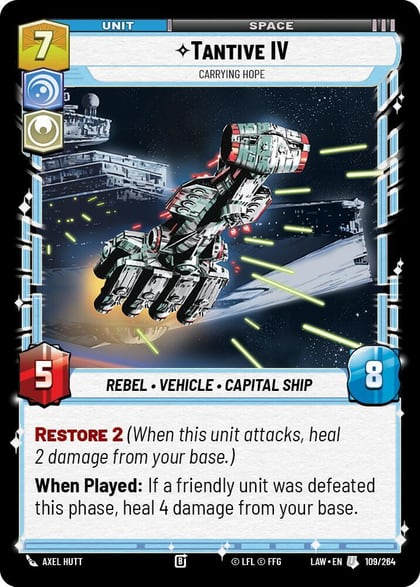 Tantive IV - Carrying Hope, A Lawless Time 109/264