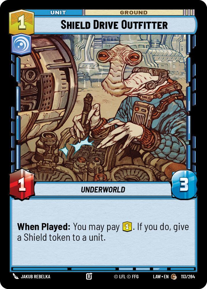 Shield Drive Outfitter, A Lawless Time 113/264