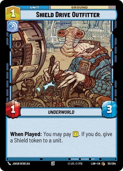 Shield Drive Outfitter, A Lawless Time 113/264
