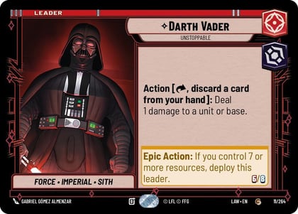 Darth Vader - Unstoppable, A Lawless Time 11/264