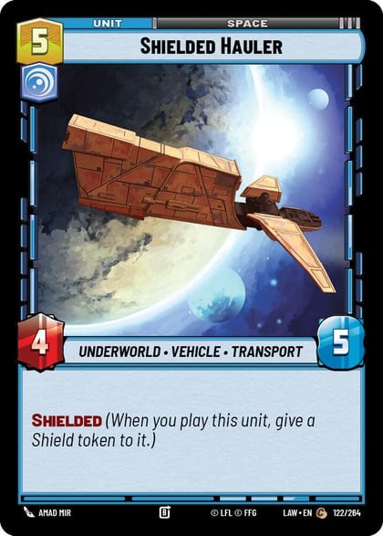 Shielded Hauler, A Lawless Time 122/264