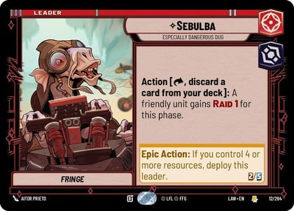 Sebulba - Especially Dangerous Dug, A Lawless Time 12/264