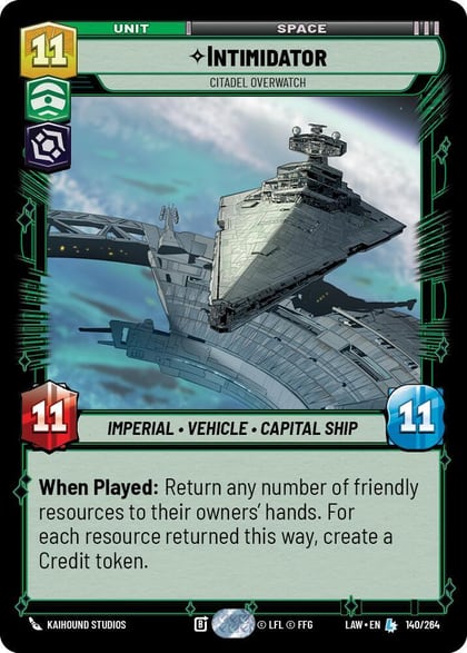 Intimidator - Citadel Overwatch, A Lawless Time 140/264