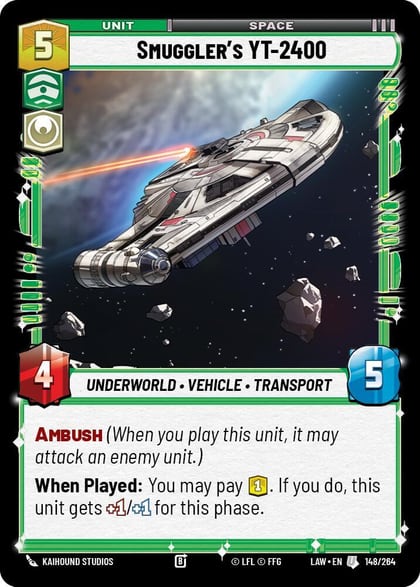 Smuggler's YT-2400, A Lawless Time 148/264