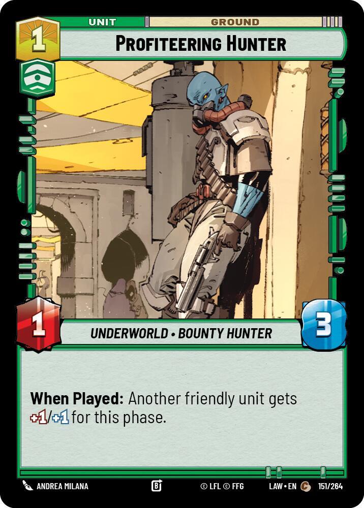 Profiteering Hunter, A Lawless Time 151/264