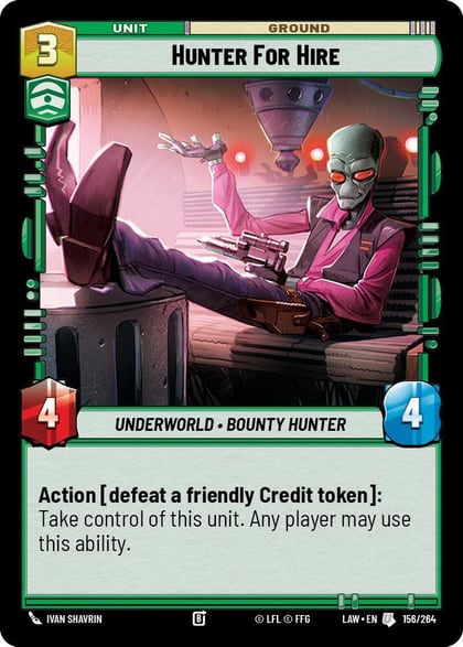 Hunter for Hire, A Lawless Time 156/264