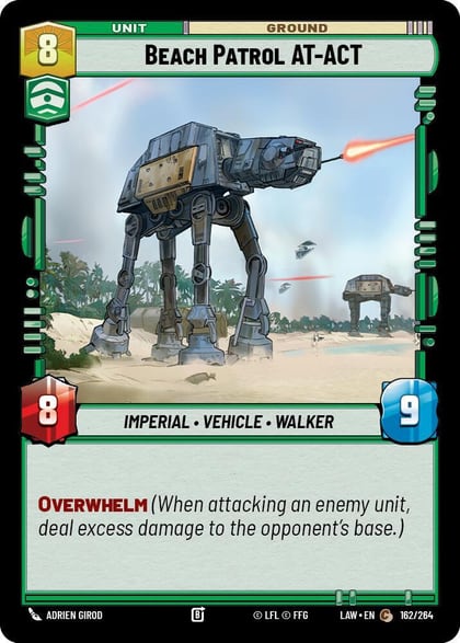 Beach Patrol AT-ACT, A Lawless Time 162/264
