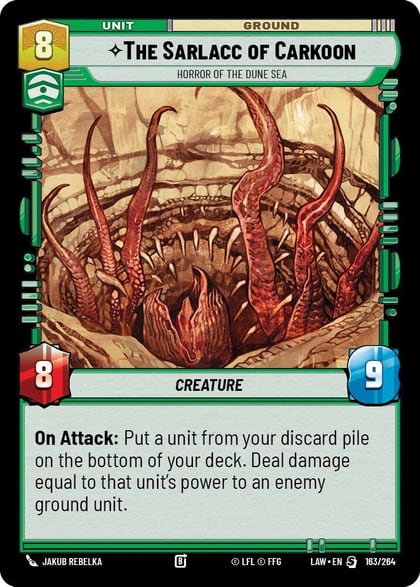 The Sarlacc of Carkoon - Horror of the Dune Sea, A Lawless Time 163/264