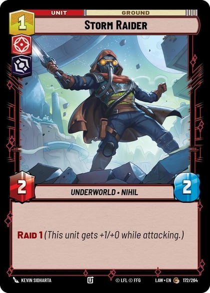 Storm Raider, A Lawless Time 172/264