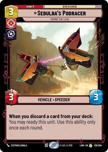 Sebulba's Podracer - Taking the Lead, A Lawless Time 176/264
