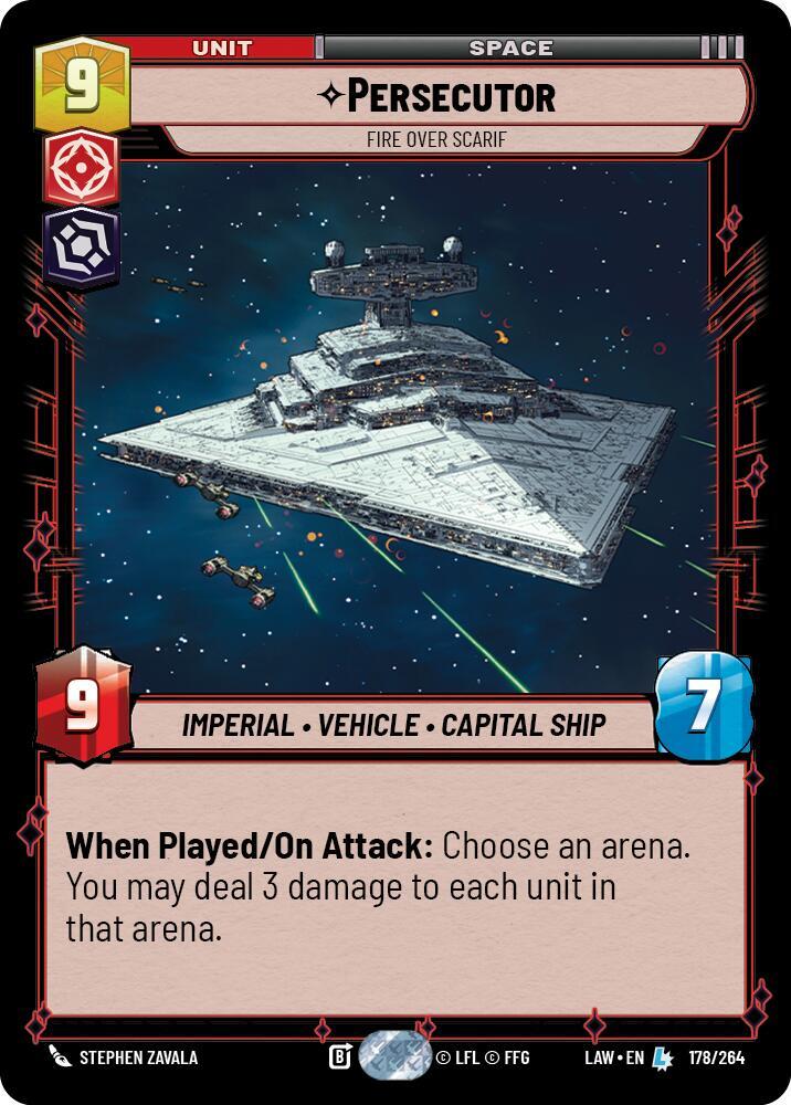 Persecutor - Fire Over Scarif, A Lawless Time 178/264