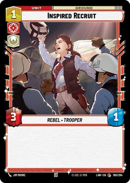 Inspired Recruit, A Lawless Time 180/264