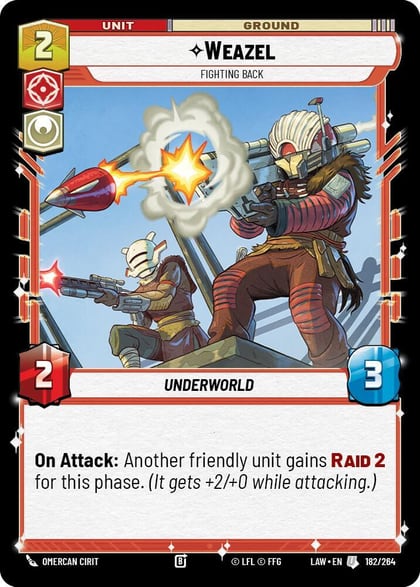 Weazel - Fighting Back, A Lawless Time 182/264