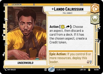 Lando Calrissian - Full Sabacc, A Lawless Time 18/264