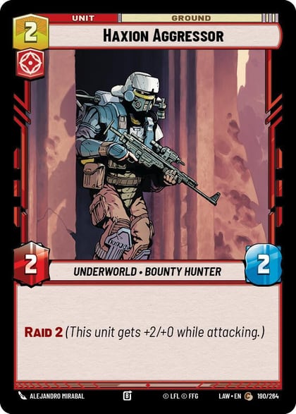 Haxion Aggressor, A Lawless Time 190/264