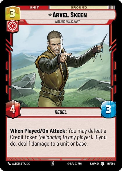 Arvel Skeen - Win and Walk Away, A Lawless Time 191/264