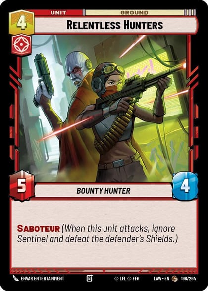 Relentless Hunters, A Lawless Time 196/264