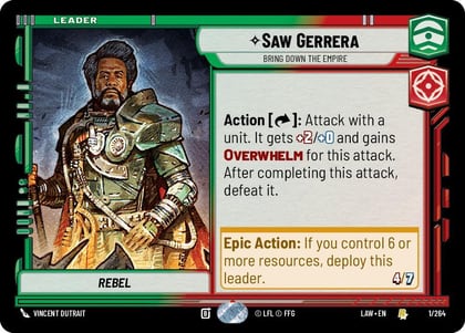 Saw Gerrera - Bring Down the Empire, A Lawless Time 1/264