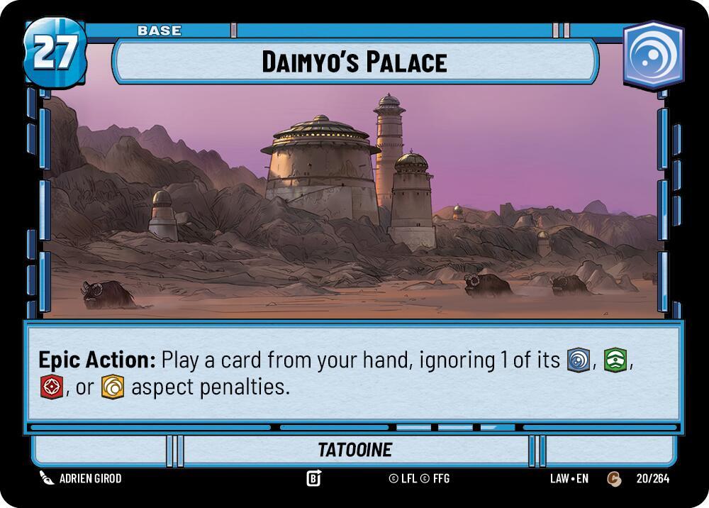 Daimyo's Palace // Credit, A Lawless Time 20 // T01