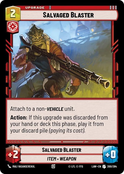 Salvaged Blaster, A Lawless Time 200/264