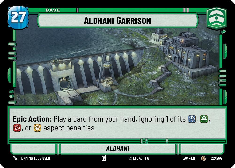 Aldhani Garrison // Experience, A Lawless Time 22 // T02