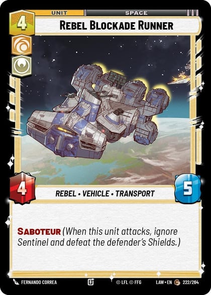 Rebel Blockade Runner, A Lawless Time 222/264