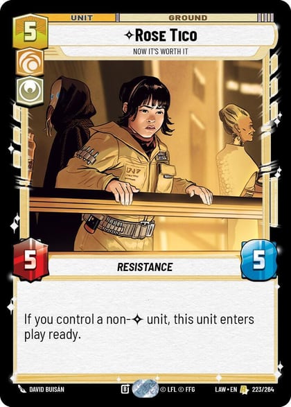 Rose Tico - Now It's Worth It, A Lawless Time 223/264