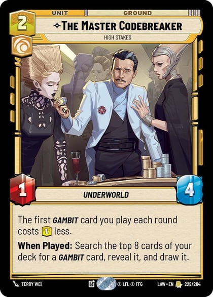 The Master Codebreaker - High Stakes, A Lawless Time 229/264
