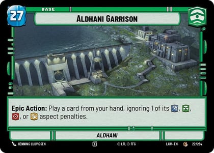 Aldhani Garrison // Credit, A Lawless Time 22 // T01