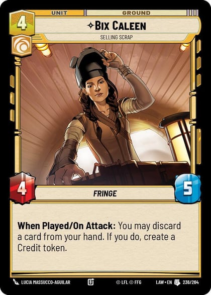 Bix Caleen - Selling Scrap, A Lawless Time 236/264