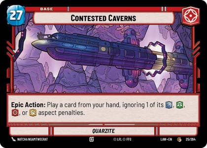 Contested Caverns // Shield, A Lawless Time 25 // T03