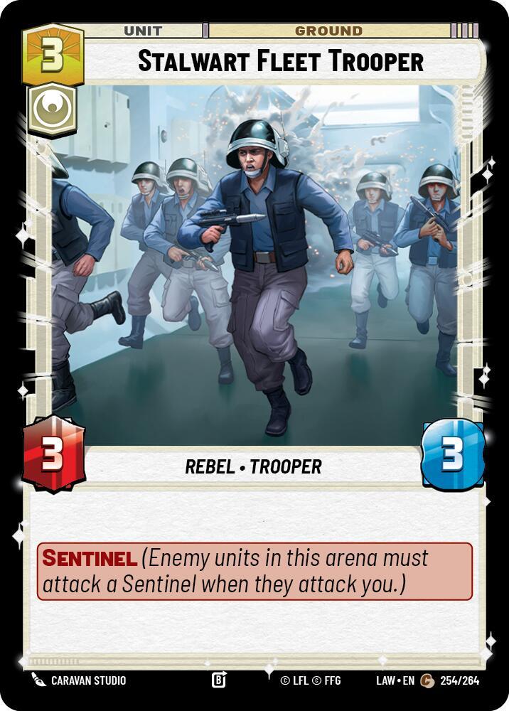 Stalwart Fleet Trooper, A Lawless Time 254/264