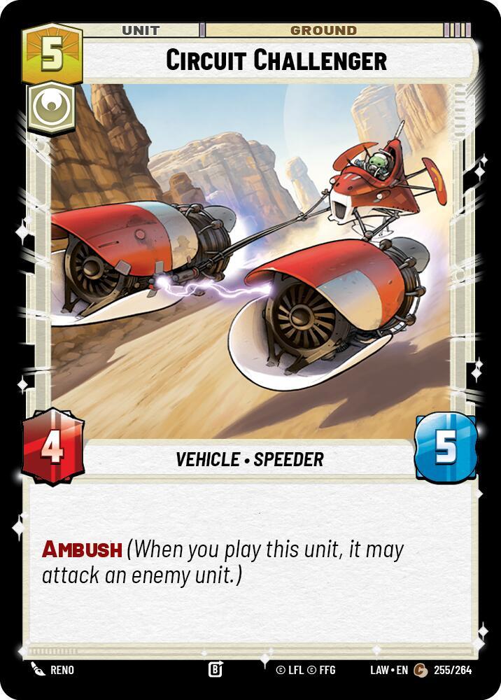 Circuit Challenger, A Lawless Time 255/264