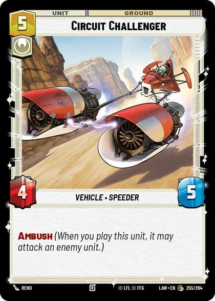 Circuit Challenger, A Lawless Time 255/264