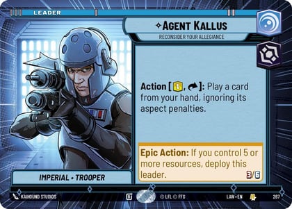 Agent Kallus - Reconsider Your Allegiance (Hyperspace), A Lawless Time 267