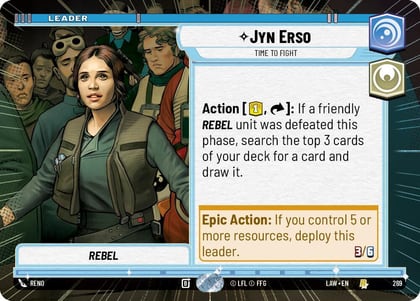 Jyn Erso - Time to Fight (Hyperspace), A Lawless Time 269