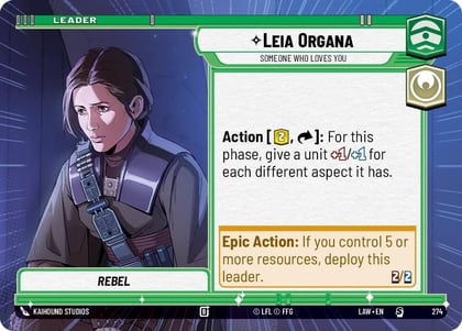 Leia Organa - Someone Who Loves You (Hyperspace), A Lawless Time 274
