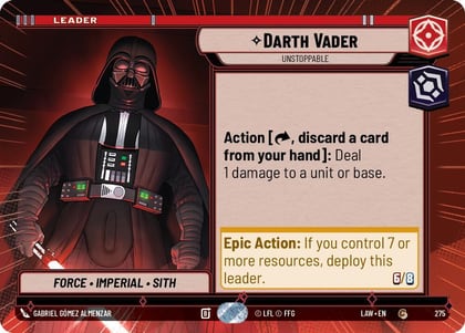 Darth Vader - Unstoppable (Hyperspace), A Lawless Time 275