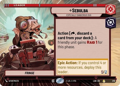 Sebulba - Especially Dangerous Dug (Hyperspace), A Lawless Time 276