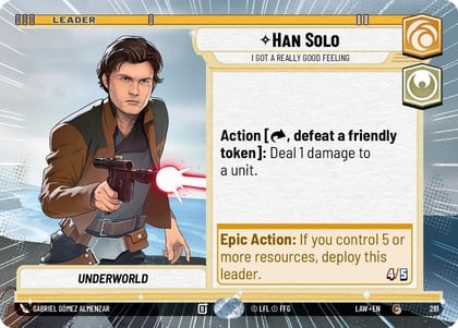 Han Solo - I Got a Really Good Feeling (Hyperspace), A Lawless Time 281