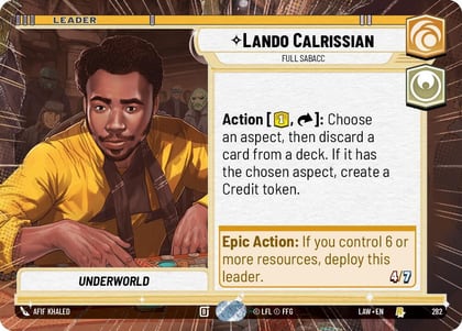 Lando Calrissian - Full Sabacc (Hyperspace), A Lawless Time 282