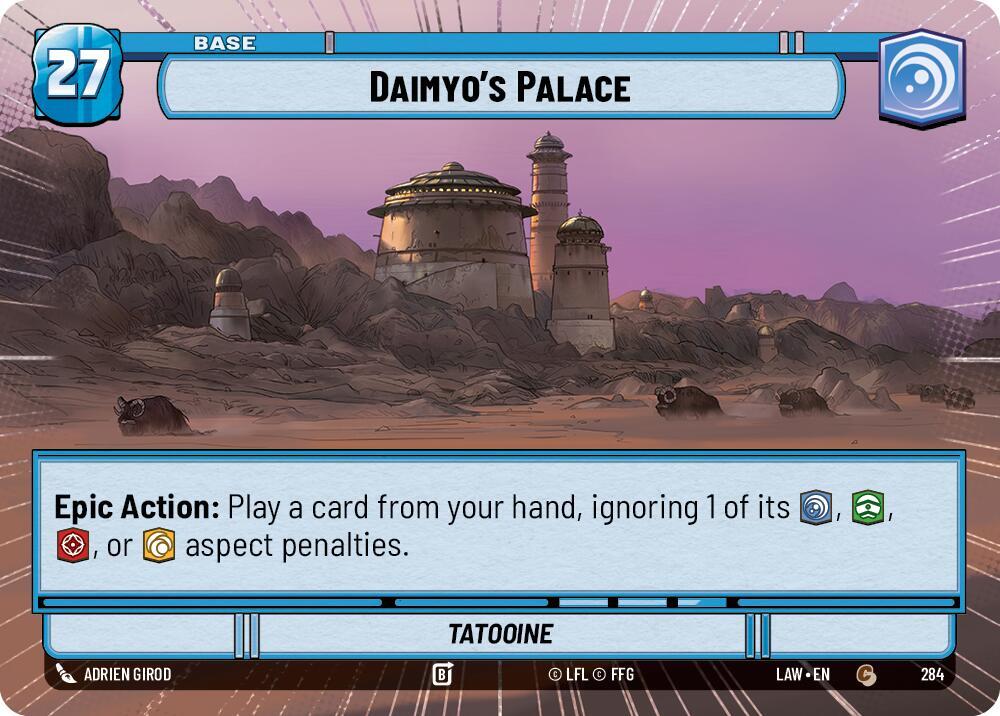 Daimyo's Palace // Experience (Hyperspace), A Lawless Time 284 // T05