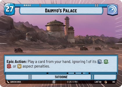 Daimyo's Palace // Credit (Hyperspace), A Lawless Time 284 // T04