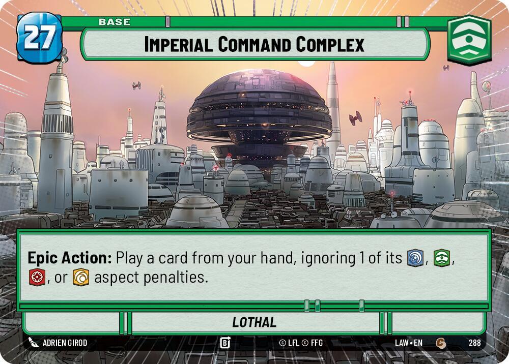 Imperial Command Complex // Shield (Hyperspace), A Lawless Time 288 // T06